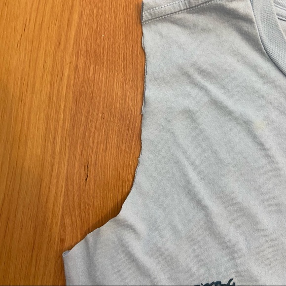 Ryan Gosling’s Face / Head on a Goose Cut Off Tank Top Women’s Small - Picture 5 of 7